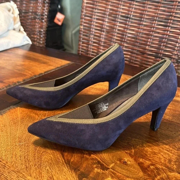 Lori Goldsmith heels great colors EUC size 6.5 - Picture 3 of 9